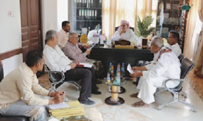 لجنة المناقصات العامة بمديرية سيئون تناقش مشاريع البرنامج الاستثماري بالمديرية ومستوى التنفيذ