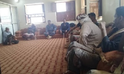 مدير عام الريدة وقصيعر في زيارته الميدانية لساحل القرين يوجه بسرعة إزالة عوأئق مشروع الانزال السمكي النموذجي بقصيعر