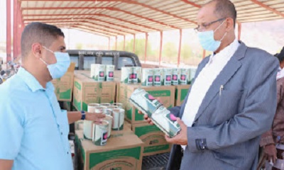 مدير عام سيئون يدشن توزيع البذور المحسنة لمحصول البصل لعدد 108 مزارع بمديرية سيئون