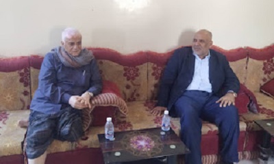 الوكيل عصام الكثيري يقدم واجب العزاء لقائد المنطقه العسكرية الاولئ في وفاة والدته