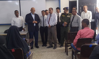 وكيل وادي حضرموت ورئيس الجامعة يدشنان العام الجامعي الجديد