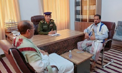 مدير عام سيئون يلتقي وكيل وزارة الداخلية لقطاع الخدمات