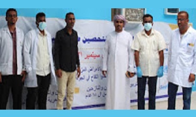 تدشين الحملة الوقائية للتحصين ضدكوفيد-19 بلقاح جونسون أندجونسون ديسمبر 2021م في ثمود