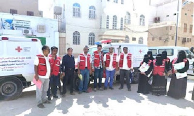 الهلال الأحمر اليمني فرع حضرموت يدشن الحملة التوعية المجتمعية حول الضغوط النفسية بعدد من مديريات حضرموت الوادي