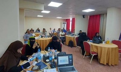الحوثري يشارك بورشة عمل لبرنامج رفع قدرات العاملين في مجال التخطيط على المستويين المركزي واللامركزي بعدن 