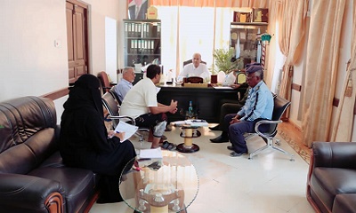 مناقشة ظواهر القيادة المتهورة للمركبات الأمنية وترقيم المركبات بمديرية سيئون ضمن مشروع برنامج تعزيز الامن على المستوى المحلي في اليمن.