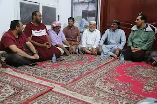 وزير الشباب والرياضة يطلع في تريم على تجربه منتدى العم سعيد التنموي لخدمة الشباب