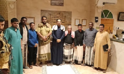 وزير الشباب والرياضة يلتقي باللجنة الرياضية بمؤتمر حضرموت الجامع