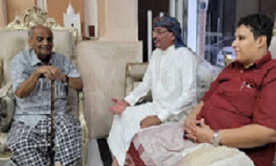 بحث سبل التعاون المشترك بين اللجنة التحضيرية لتفعيل اقليم حضرموت والعصبة الحضرمية