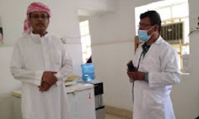 مدير عام مديرية سيئون يتفقد الوحدة الصحية بمنطقة مريمة