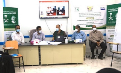 الدكتور العمودي يدشن الدورة التدريبية التأسيسية في المعالجة المجتمعية لسوء التغذية الحاد بسيئون