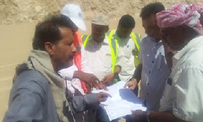 مدير عام القطن يتفقد موقع مخطط الأندلس التجاري السكني بمنطقة منوب مديرية القطن