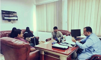 مناقشة سبل التعاون المشترك بين الشركة العربية اليمنية للأسمنت المحدودة ونقابة المهندسين اليمنيين فرع حضرموت