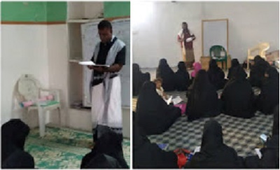 مدير محو الأمية بالقطن يتفقد عددا من مراكز محو الأمية لتعليم الكبار بالمديرية