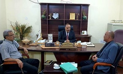وزير النقل يناقش جهود النهوض بخدمات مطار سيئون الدولي