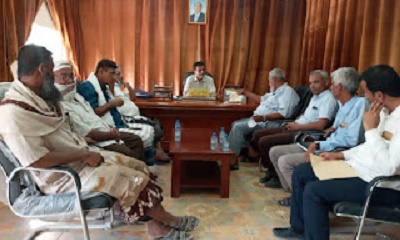 مدير عام القطن يلتقي وفد فني صحي من وزارة الداخلية