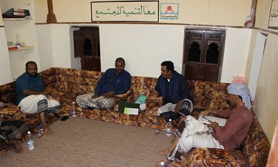 الشخصيتان عمر الحامد وعبد الغني بن لاذن يزوران مؤسسة رخية للتنمية ويُشيدون بأدوارها المجتمعية