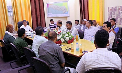 المدير العام لمديرية غيل باوزير يترأس اجتماع استثنائي لأعضاء المكتب التنفيذي‬