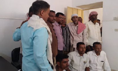 في بادرة صحية متميزة ادارة ومدرسي مدرسة مدودة للتعليم الأساسي بوادي حضرموت يتلقون لقاح كوفيد19 بشكل جماعي