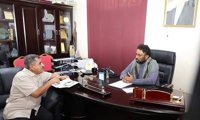 مناقشة تسهيلات مراكز الانزال السمكي في تنفيذ آلية توفير الأسماك للسوق المحلي المكلا