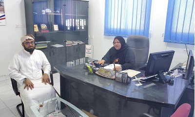 مناقشة سبل التعاون بين مكتب الخطوط الجوية اليمنيه منطقة سيؤن ومكتب الأوقاف والإرشاد بوادي حضرموت والصحراء
