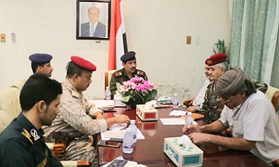 وزير الداخلية يترأس اجتماعاً للجنة الأمنية بوادي حضرموت