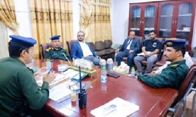 مدير أمن حضرموت الوادي والصحراء يستقبل وفد من وزارة الداخلية لمناقشة عدد من القضايا الأمنية