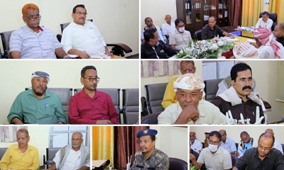 المكتب التنفيذي بمديرية غيل باوزير يعقد دورته الاعتيادية الثامنة