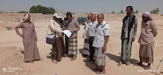 مدير عام مديرية القطن يتفقد العمل في مشروع منشأت نادي شباب القطن