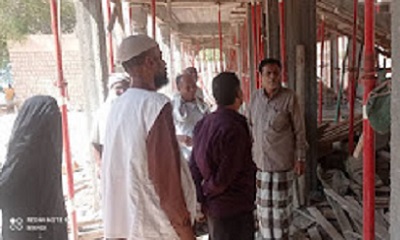 مدير عام القطن يتفقد سير العمل في مشروعين بناء صفوف إضافية لثانوية الخنساء للبنات