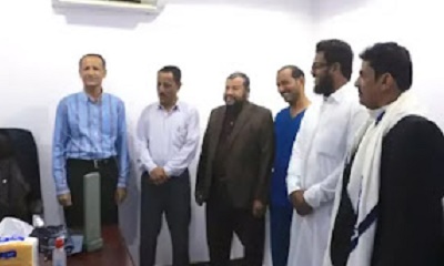 حضرموت..الدكتور العمودي يدشن القافلة الطبية الاستشارية بالمركز الصحي بمنطقة سفولة بمديرية القطن