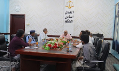 لقاء بالمكلا برئاسة القاضي الجفري يبحث السبل القانونية للتعامل مع الأموال المتروكة