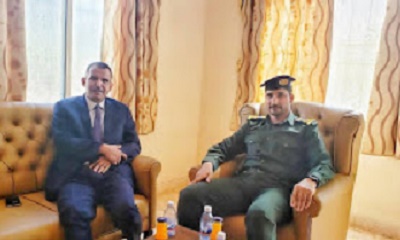 مدير أمن وادي حضرموت يبحث مع النائب العام سبل تعزيز التعاون بين الجانبين