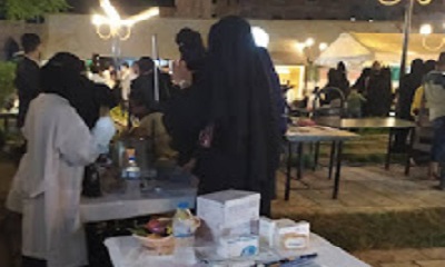الرابطة الحضرمية للسكري تشارك في فعاليات معرض التطوع بمدينة المكلا