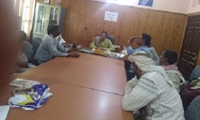 مدير عام الريدة وقصيعر يلتقي مدير عام الاثار بساحل حضرموت