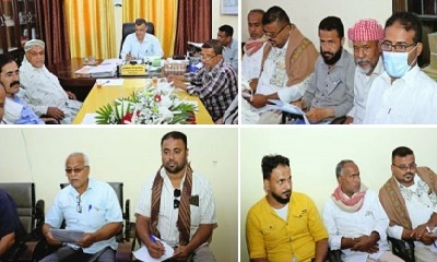 مدير عام غيل باوزير يترأس الاجتماع الدوري للمكتب التنفيدي