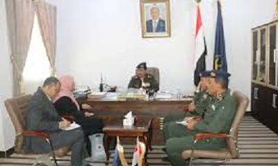 وزير الداخلية يبحث مع اللجنة الدولية للصليب الأحمر التعاون الثنائي