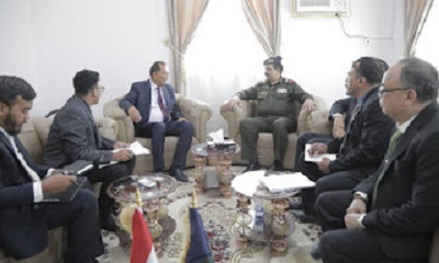 وزير الداخلية يبحث مع سفير اندونيسيا تسهيل تنقل المواطنين بين البلدين
