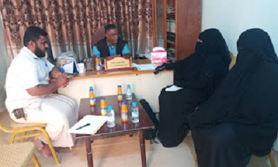 مدير محو الأمية وتعليم الكبار يستقبل وفد من جمعية المرأة بالقطن