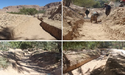 مؤسسة وادي دوعن للتنمية تدشن العمل في إعمار عدد من السواقي بدعم من منظمة الأغذية والزراعة للأمم المتحدة (الفاو)