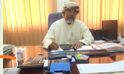 رئيس غرفة تجارة وصناعة وادي حضرموت الشيخ الزبيدي يدعوا التجار إلى تعديل الاسعار تماشياً مع انخفاض العمله