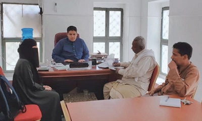 مدير عام محو الأمية وتعليم الكبار بالوادي والصحراء يلتقي منسقة منظمة توكل كرمان ويبحث عدد من التدخلات.