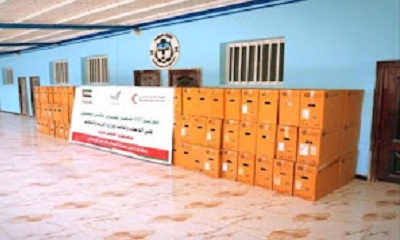 الإمارات ترفد قطاع التعليم في حضرموت بـ 600 حاسوب