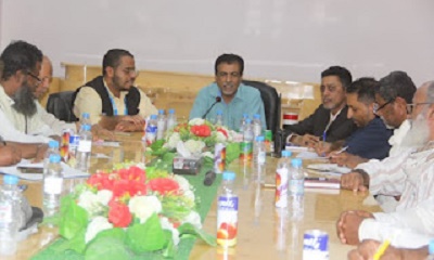 مدير عام القطن يبحث تنفيذ مشاريع تنموية عبر مشروع تعزيز المرونة الاقتصادي والمؤسسي