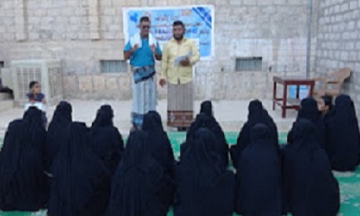 مكتب محو الأمية بمديرية القطن يختتم الدورة التدريبية في أساسيات حياكة الصوف وتغليف الهدايا
