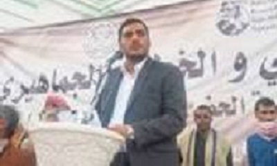 القائم بأعمال الامين العام لمؤتمر حضرموت الجامع يحذر من الزج بحضرموت في صراع عسكري وان يتولى أبنائها مسؤلية القرار الأمني والعسكري