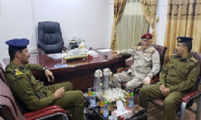 مدير أمن الوادي والصحراء يناقش مع قائد المنطقة العسكرية الأولى التعاون المشترك وتنسيق الجهود بين الوحدات