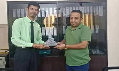 مؤسسة حضرموت للاختراع والتقدم العلمي تكرم مجموعة هائل سعيد انعم لدعمهم لمسيرة الاختراع