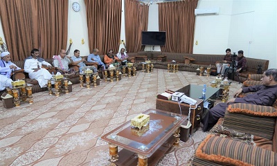 لقاء برئاسة المحافظ البحسني يبحث الأفكار والأهداف والرؤى والمحاور لانعقاد مؤتمر حضرموت