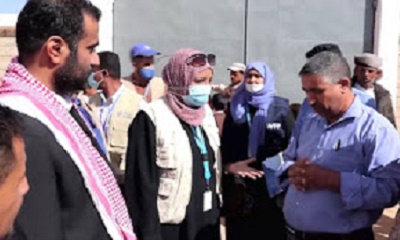 مدير عام العبر يلتقي وفد من الأمم المتحدة ويستعرض الوضع الإنساني بالمديرية ويبحث تدخلاتهم القادمة